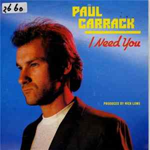 Paul Carrack - I Need You FLAC album