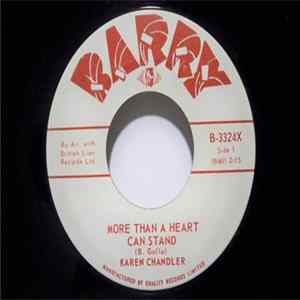 Karen Chandler - More Than A Heart Can Stand / It Was Only Yesterday FLAC album