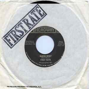 First Rate - Guess What FLAC album