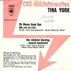 Tina York - Oh Mama Good Bye (Me And My Life) FLAC album