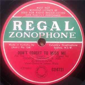 George Trevare & His Australians - Don't Forget To Miss Me / Overcast FLAC album