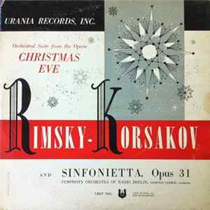 Symphony Orchestra Of Radio Berlin - Orchestral Suite From The Opera Christmas Eve FLAC album
