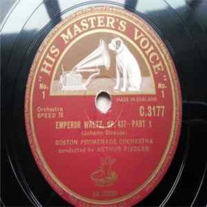 Boston Promenade Orchestra Conducted By Arthur Fiedler - Emperor Waltz, Op. 437 FLAC album