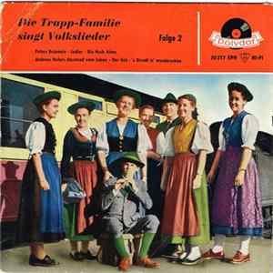Die Trapp-Familie - Die Trapp-Familie Singt Volkslieder Folge 2 FLAC album