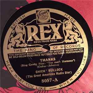 Chick Bullock - Thanks / Isn't This A Night For Love FLAC album