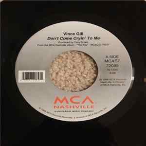 Vince Gill - Don't Come Cryin To Me FLAC album