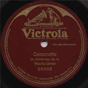 Mischa Elman - Canzonetta FLAC album