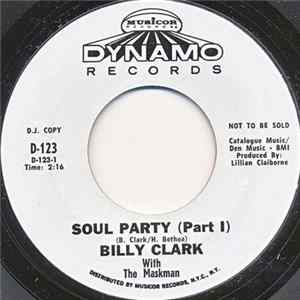 Billy Clark with The Maskman - Soul Party FLAC album