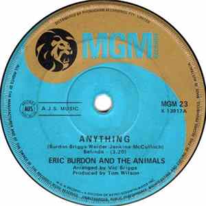 Eric Burdon And The Animals - Anything / It's All Meat FLAC album