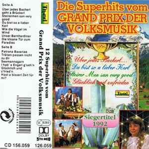 Various - Die Superhits Vom Grand Prix Der Volksmusik 1992 FLAC album