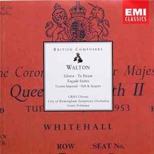 Louis Frémaux, City Of Birmingham Symphony Orchestra - Walton: Façade, Gloria, Orb And Sceptre, Te Deum, Crown Imperial FLAC album