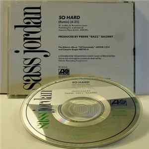 Sass Jordan - So Hard (Remix) FLAC album
