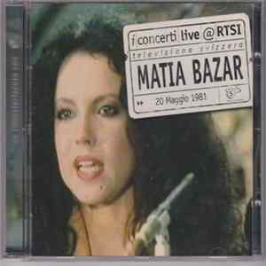 Matia Bazar - I Concerti Live @ RTSI Televisione Svizzera ►► 20 Maggio 1981 FLAC album