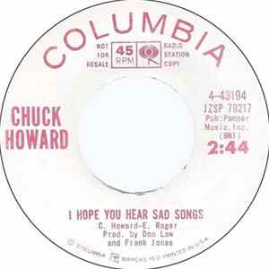 Chuck Howard - I Hope You Hear Sad Songs FLAC album