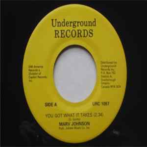 Marv Johnson - You Got What It Takes / (You've Got To) Move Two Mountains FLAC album