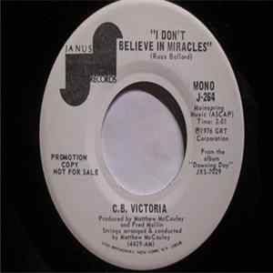 C.B. Victoria - I Don't Believe In Miracles FLAC album