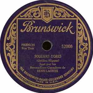 Henri LaCroix - Souliers Dores (Golden Slipper) / Valse De Trois Pistols (Three Pistols Waltz) FLAC album