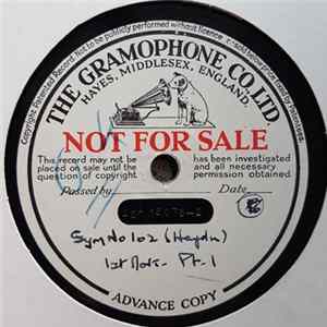 Sir Thomas Beecham, The Royal Philharmonic Orchestra, Joseph Haydn - Symphony No. 102 in B-Flat 1st Movt. Pt.1 FLAC album