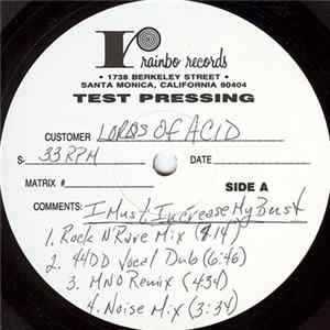 Lords Of Acid - I Must Increase My Bust FLAC album