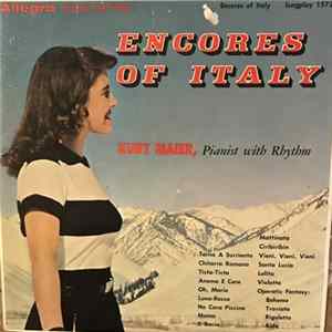 Kurt Maier - Encores Of Italy FLAC album