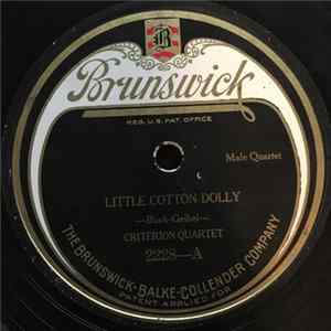 Criterion Quartet - Little Cotton Dolly / Kentucky Babe FLAC album