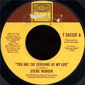 Stevie Wonder - You Are The Sunshine Of My Life / Tuesday Heartbreak FLAC album
