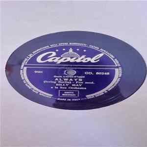 Billy May E La Sua Orchestra - Always / Charmaine FLAC album