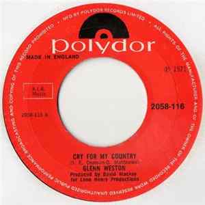 Glenn Weston - Cry For My Country FLAC album