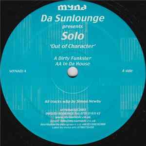 Da Sunlounge Presents Solo - Out Of Character FLAC album