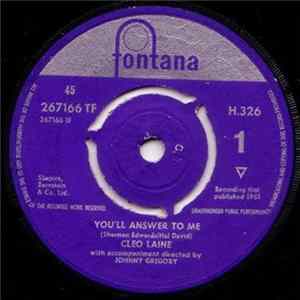 Cleo Laine - You'll Answer To Me FLAC album