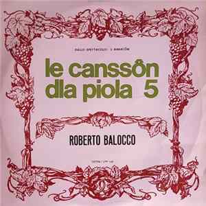 Roberto Balocco - Le Canssòn Dla Piola 5 FLAC album