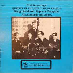 Quintet Of The Hot Club Of France - First Recordings! FLAC album