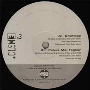 CLSM - Energise / (Takes Me) Higher FLAC album