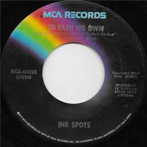 Ink Spots - To Each His Own / The Gypsy FLAC album