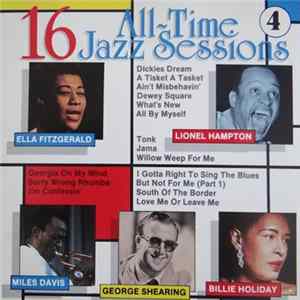 Various - 16 All-Time Jazz Sessions 4 FLAC album