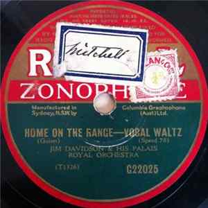 Jim Davidson & His Palais Royal Orchestra - Home On The Range / Yodel-O-De-Ay! FLAC album