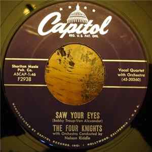 The Four Knights - Saw Your Eyes / I Don't Wanna See You Cryin' FLAC album