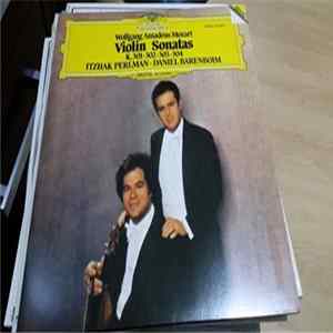 Wolfgang Amadeus Mozart, Itzhak Perlman, Daniel Barenboim - Violin Sonatas K. 301 302 303 304 FLAC album