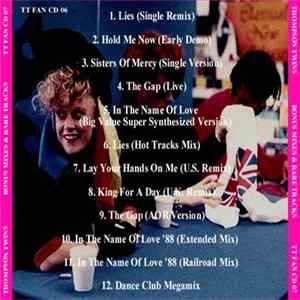 Thompson Twins - Bonus Mixes & Rare Tracks FLAC album