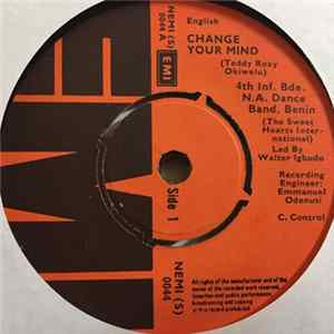 4th Inf. Bde. N.A. Dance Band, Benin (The Sweet Hearts International) - Change Your Mind FLAC album