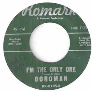 Donoman - I´m The Only One / Monday Is Too Late FLAC album