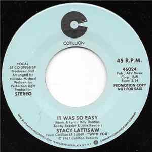 Stacy Lattisaw - It Was So Easy FLAC album