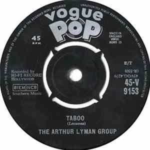The Arthur Lyman Group - Taboo / Dahil Sayo FLAC album