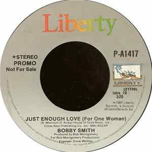 Bobby Smith - Just Enough Love (For One Woman) FLAC album
