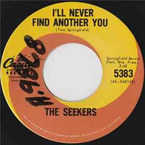 The Seekers - I'll Never Find Another You FLAC album