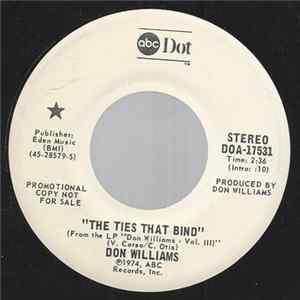 Don Williams - The Ties That Bind FLAC album