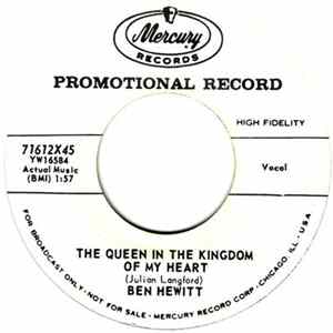 Ben Hewitt - The Queen In The Kingdom Of My Heart / Whirlwind Blues FLAC album