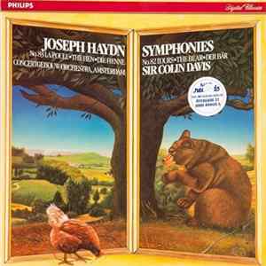 Joseph Haydn, Concertgebouw Orchestra, Amsterdam, Sir Colin Davis - No. 83 La Poule, The Hen, Die Henne; No. 82 L´Ours, The Bear, Der Bär FLAC album