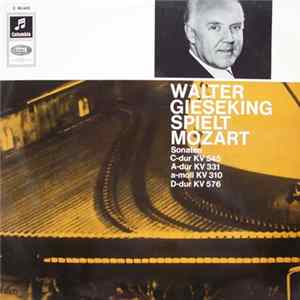 Walter Gieseking - Mozart - Walter Gieseking Spielt Mozart FLAC album