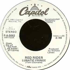 Red Rider - Lunatic Fringe FLAC album